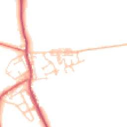 Daytime road noise heatmap for DH6 2BX