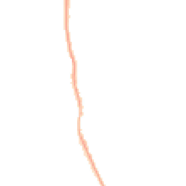 Night-time road noise heatmap for DH6 2DH