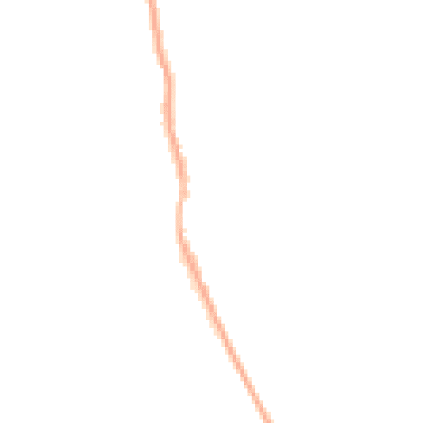 Night-time road noise heatmap for DH6 2DL