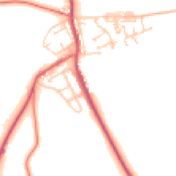 Daytime road noise heatmap for DH6 2DP