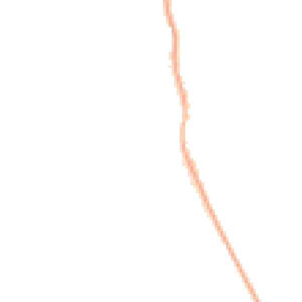 Night-time road noise heatmap for DH6 2DT