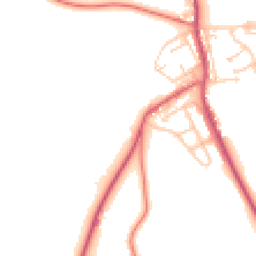 Daytime road noise heatmap for DH6 2ED