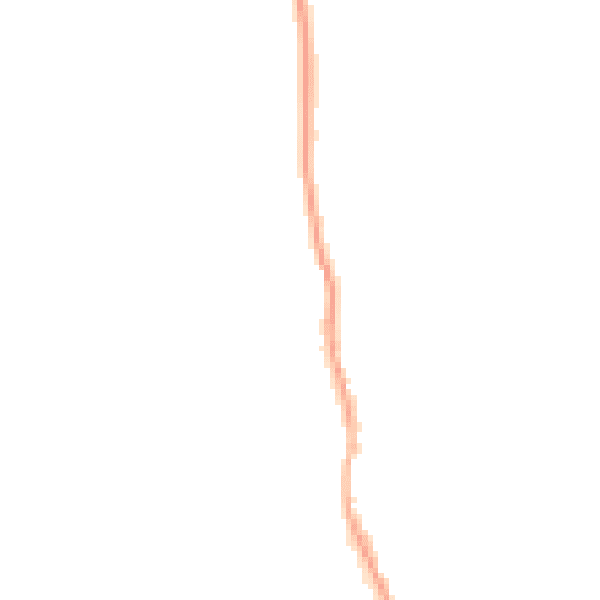 Night-time road noise heatmap for DH6 2EU