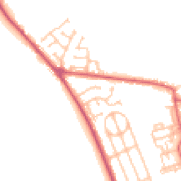 Daytime road noise heatmap for DH6 2JA