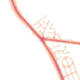 Daytime road noise heatmap for DH6 2JF