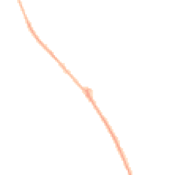 Night-time road noise heatmap for DH6 2JX