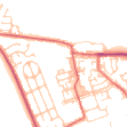 Daytime road noise heatmap for DH6 2LR