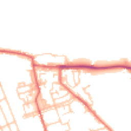 Daytime road noise heatmap for DH6 2NB