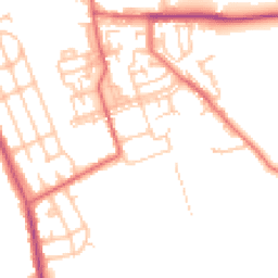 Daytime road noise heatmap for DH6 2PF