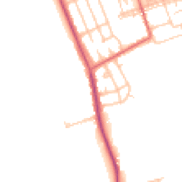 Daytime road noise heatmap for DH6 2PX