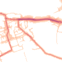 Daytime road noise heatmap for DH6 2QT