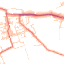 Daytime road noise heatmap for DH6 2QU