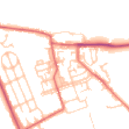 Daytime road noise heatmap for DH6 2RB