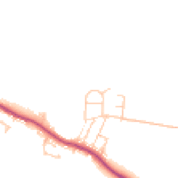 Daytime road noise heatmap for DH6 2RP