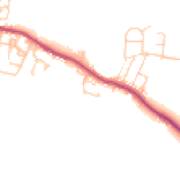Daytime road noise heatmap for DH6 2SF