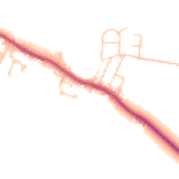 Daytime road noise heatmap for DH6 2SN