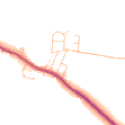 Daytime road noise heatmap for DH6 2SU