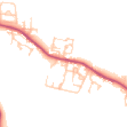 Daytime road noise heatmap for DH6 2TE