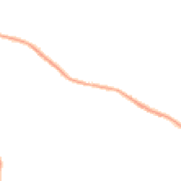 Night-time road noise heatmap for DH6 2TE