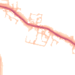 Daytime road noise heatmap for DH6 2TJ