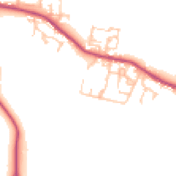 Daytime road noise heatmap for DH6 2TP