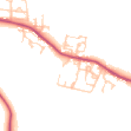 Daytime road noise heatmap for DH6 2TR