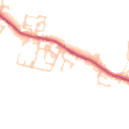 Daytime road noise heatmap for DH6 2TS