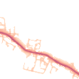 Daytime road noise heatmap for DH6 2TX