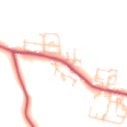 Daytime road noise heatmap for DH6 2UE