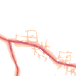 Daytime road noise heatmap for DH6 2UR