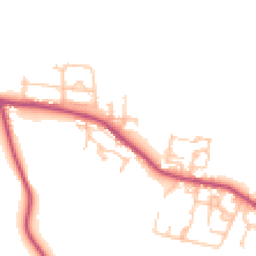 Daytime road noise heatmap for DH6 2US