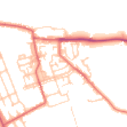 Daytime road noise heatmap for DH6 2XD