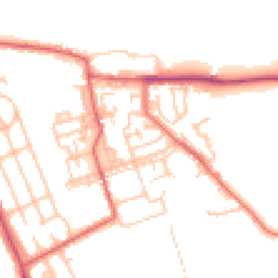 Daytime road noise heatmap for DH6 2XF