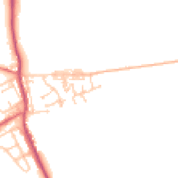 Daytime road noise heatmap for DH6 2XR