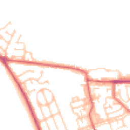 Daytime road noise heatmap for DH6 2YD