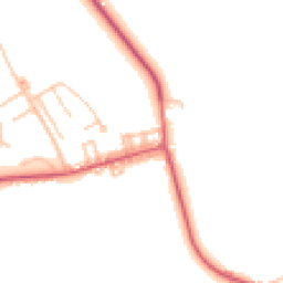 Daytime road noise heatmap for DH6 3AH