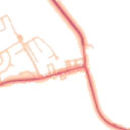 Daytime road noise heatmap for DH6 3AL