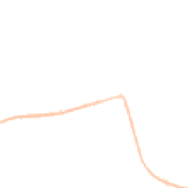 Night-time road noise heatmap for DH6 3AL