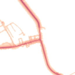 Daytime road noise heatmap for DH6 3AQ