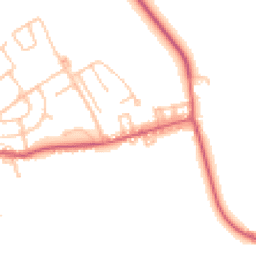 Daytime road noise heatmap for DH6 3AR