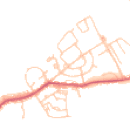 Daytime road noise heatmap for DH6 3DP