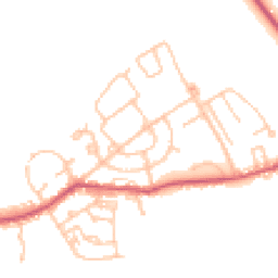 Daytime road noise heatmap for DH6 3DQ