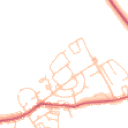 Daytime road noise heatmap for DH6 3DT
