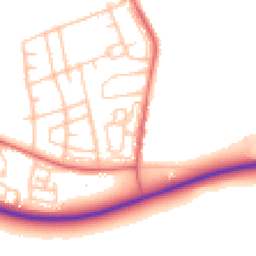 Daytime road noise heatmap for DH6 3LQ