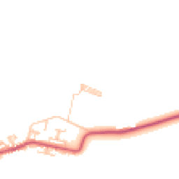 Daytime road noise heatmap for DH6 3QN