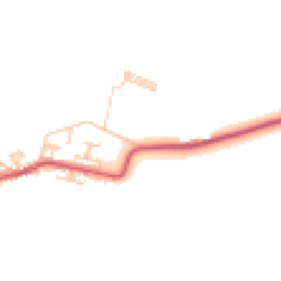 Daytime road noise heatmap for DH6 3QW