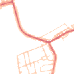 Daytime road noise heatmap for DH6 3SL