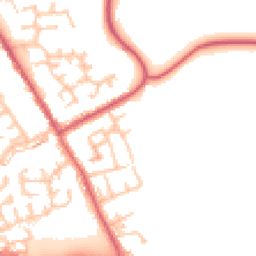 Daytime road noise heatmap for DH6 4BG
