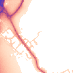 Daytime road noise heatmap for DH6 4BU