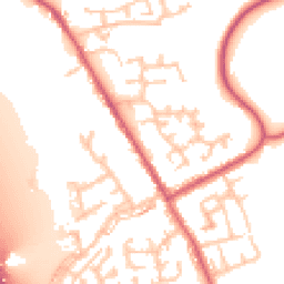 Daytime road noise heatmap for DH6 4DA